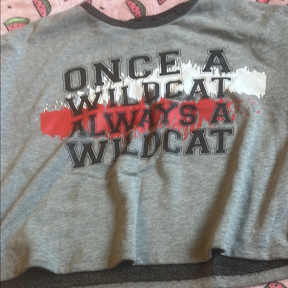 Disney Charcoal and Light Gray Tee